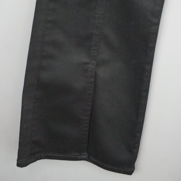 New AG Anisten High Rise Boot Cut Jeans in Black Mureau size 27 - Picture 13 of 16
